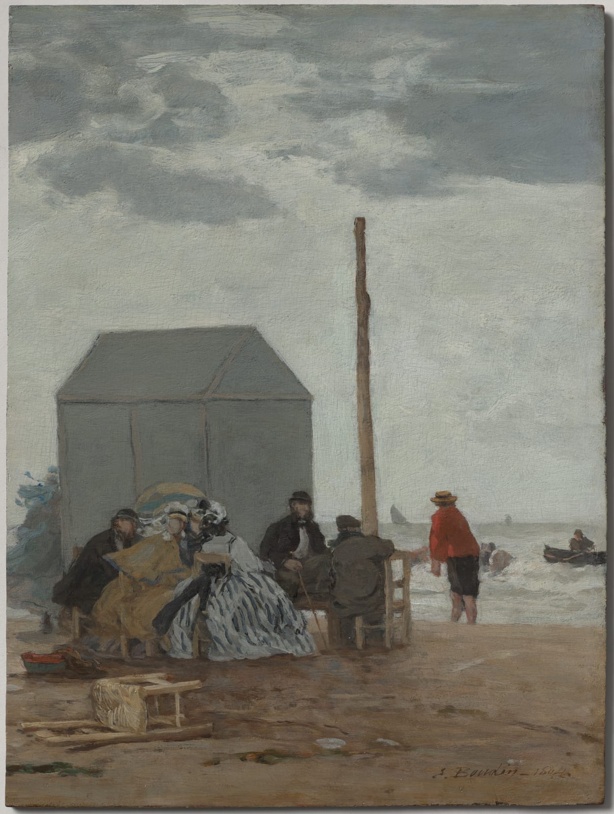 The Beach at Deauville